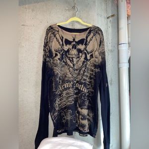 Extreme couture skull in chains